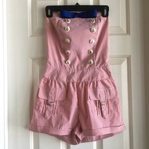 Nautical romper
